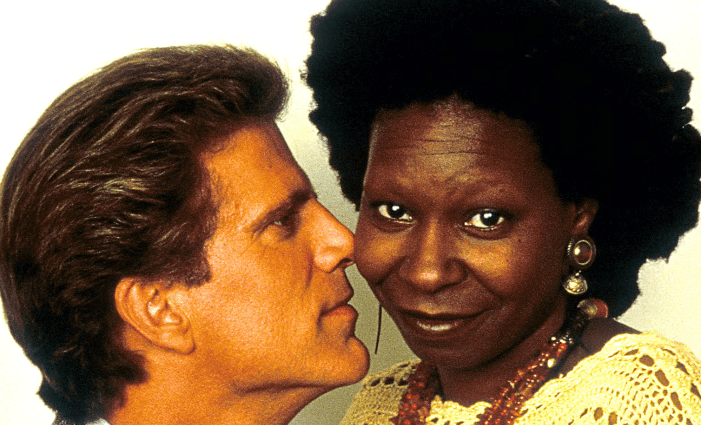 Whoopi Goldberg and Ted Danson