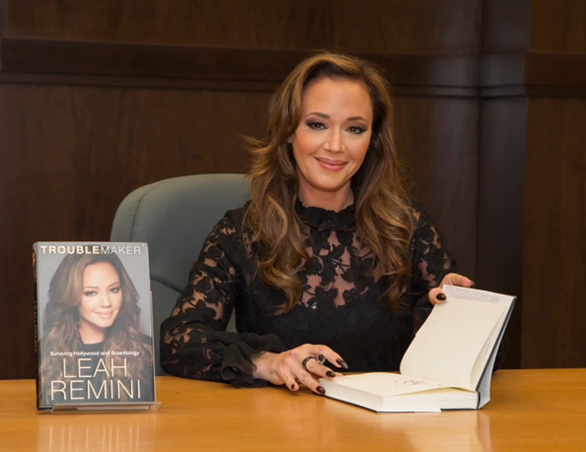 Image Source: Getty Images | Leah Remini and Tom Cruise