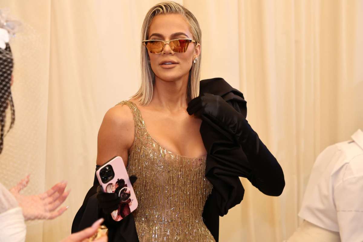 Khloé Kardashian at The 2022 Met Gala on May 02, 2022, in New York City. (Image Source: Getty Images| Photo by Arturo Holmes)