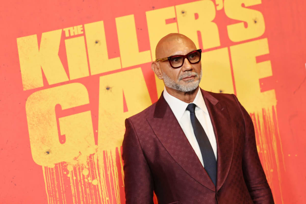 Dave Bautista attends the Los Angeles special screening of Lionsgate's 'The Killer's Game' at Regal LA Live on September 09, 2024, in Los Angeles, California. (Image Source: Amy Sussman/Getty Images)