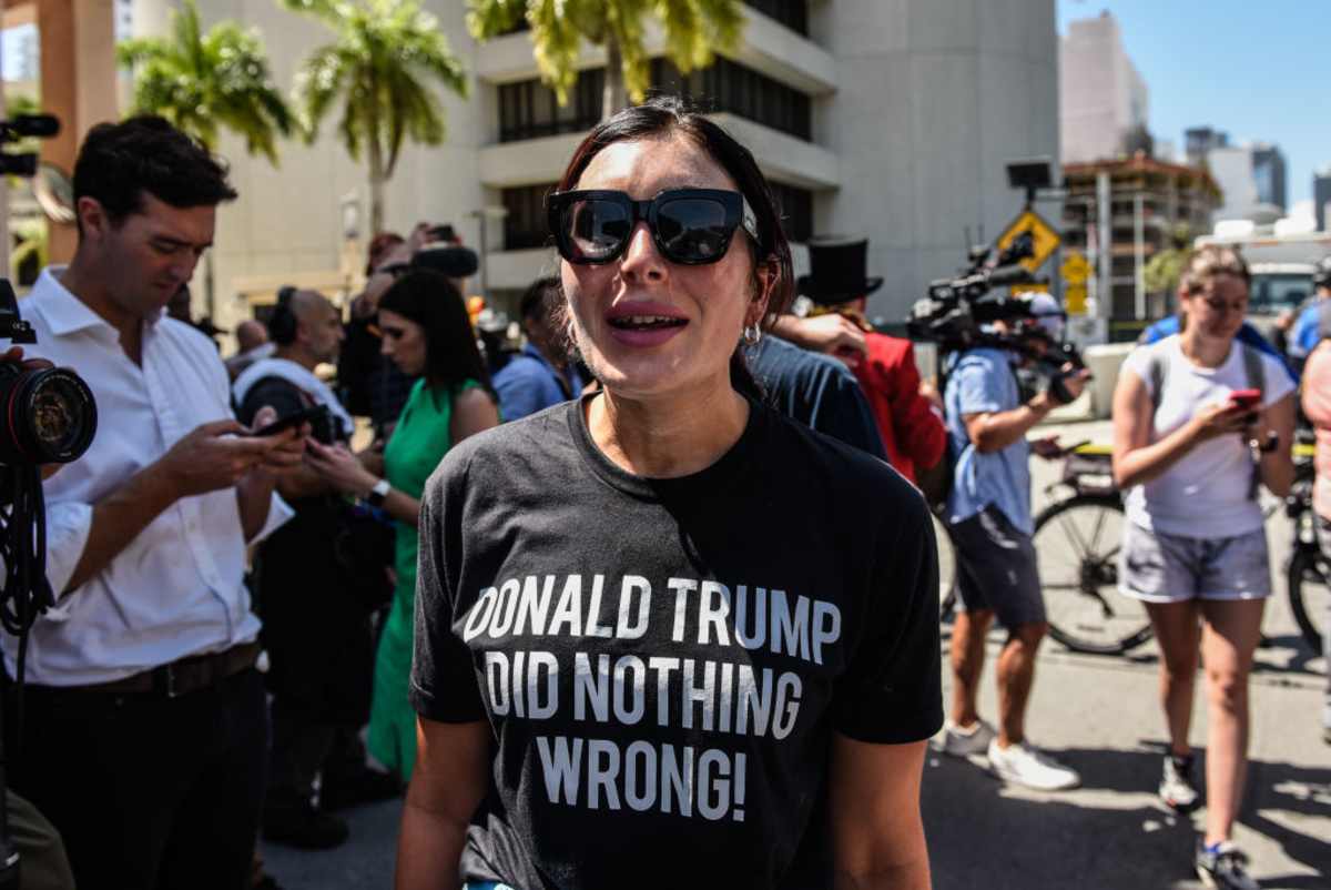 Laura Loomer on June 13, 2023 in Miami, Florida (Image Source: Getty Images / Photo by Stephanie Keith)