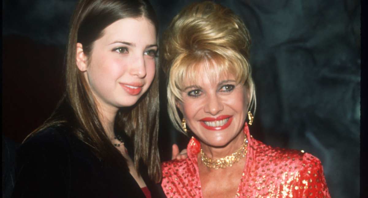 Ivana Trump and her daughter Ivanka pose at her birthday celebration on February 3, 1999, in New York City. (Cover Image Source: Evan Agostini/Getty Images)