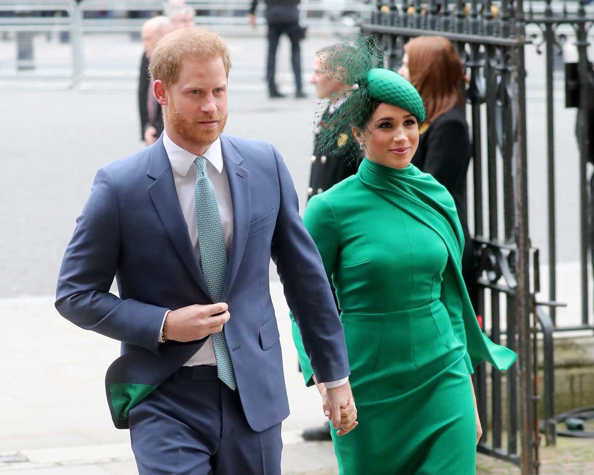 Prince Harry, Duke of Sussex and Meghan, Duchess of Sussex meets children as she attends the Commonwealth Day Service 2020 on March 09, 2020, in London, England. (Cover Image Source: Getty Images | Photo by Chris Jackson)