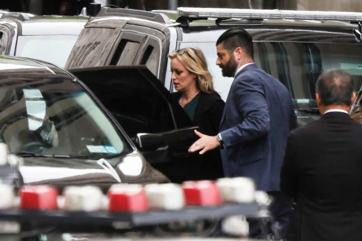 Image Source: Stormy Daniels leaves Manhattan Criminal Court on May 09, 2024 in New York City | Getty Images | Photo by Michael M. Santiago