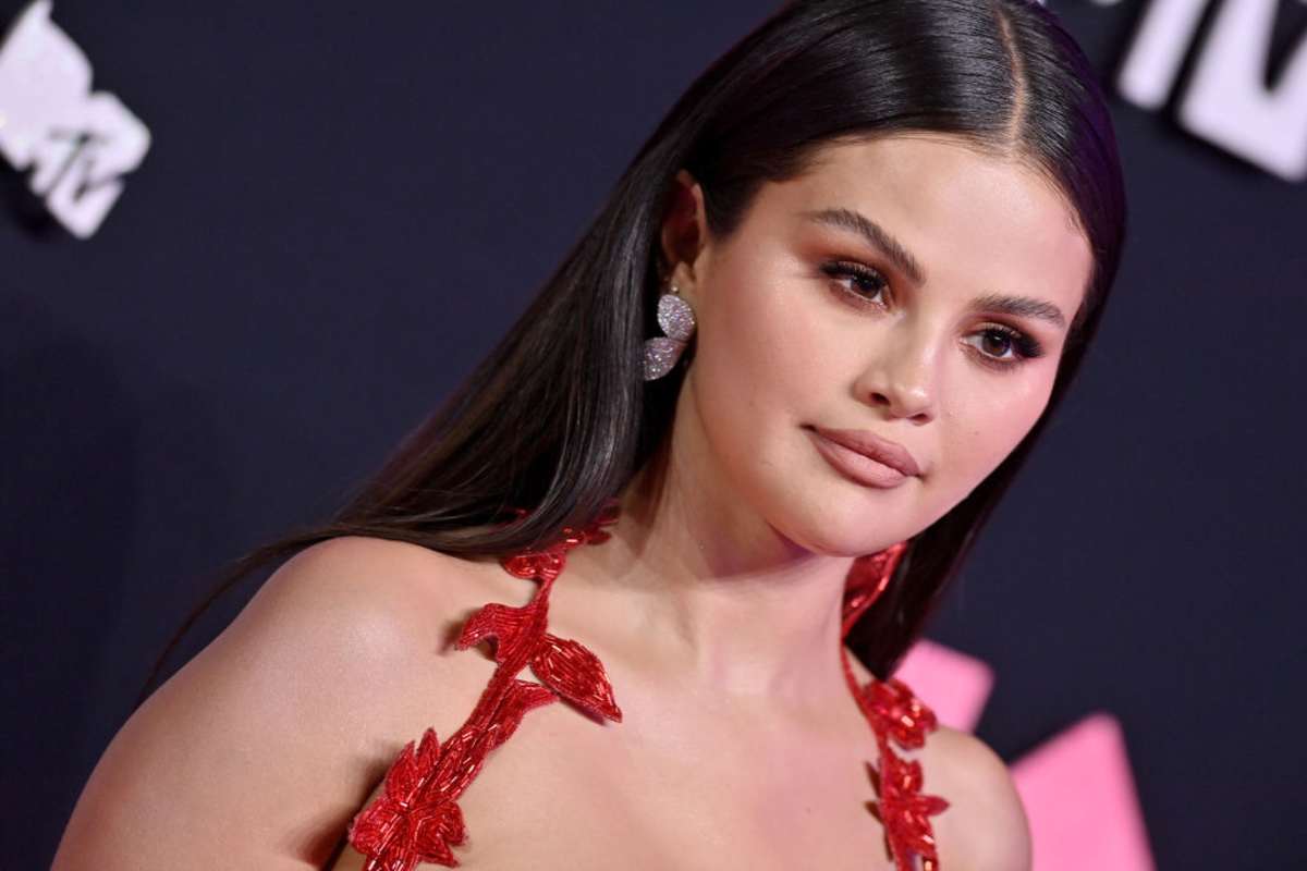 Selena Gomez attends the 2023 MTV Video Music Awards at Prudential Center on September 12, 2023 in Newark, New Jersey. (Cover Image Source:  Axelle/Getty Images)