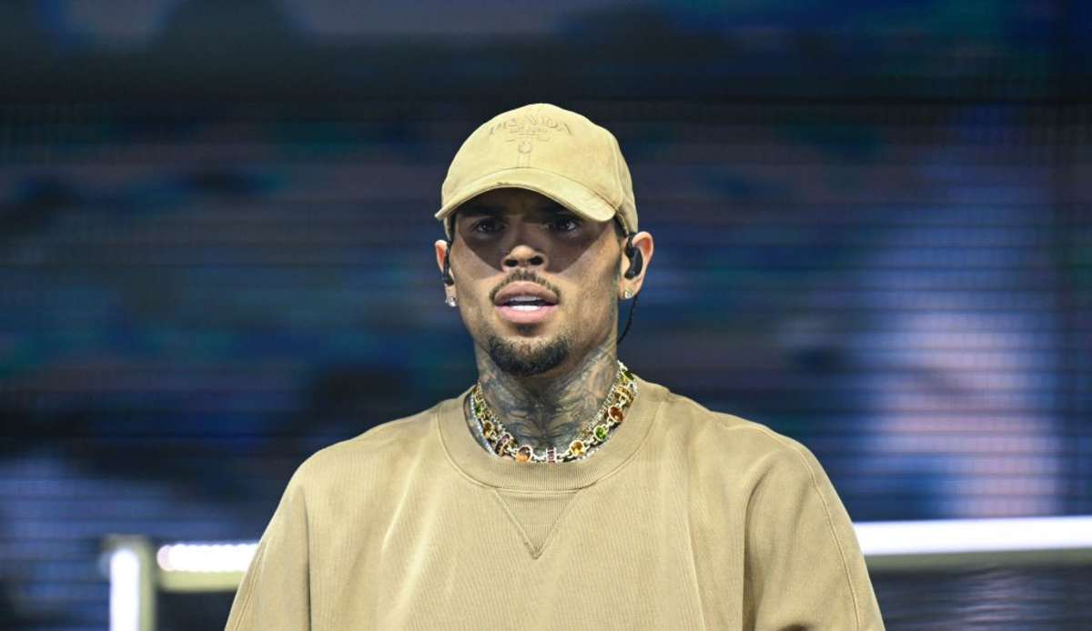 Chris Brown performs during a concert on July 14, 2024, in Atlanta, Georgia. (Image Source: Getty Images | Photo By Prince Williams)