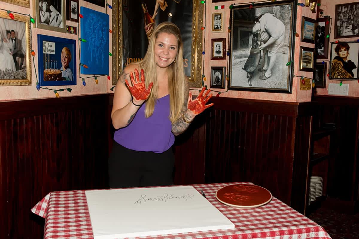 Kailyn Lowry at Buca di Beppo on June 27, 2015, in New York City. (Image Source: Getty Images| Photo by Steven A Henry)