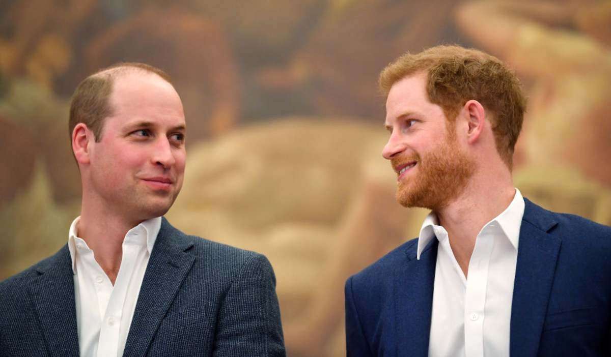 Prince William & Prince Harry at the Greenhouse Sports Centre on April 26, 2018 in London. (Image Source: Getty Images| Photo by Toby Melville) 