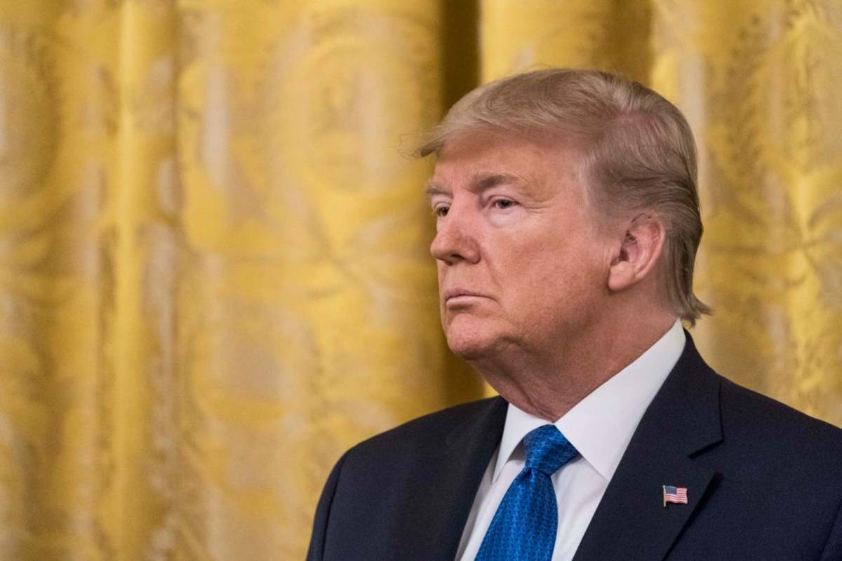 Donald Trump at an event in the East Room of the White House on January 31, 2020 in Washington, DC. (Image Source: Getty Images| Photo by Sarah Silbiger)