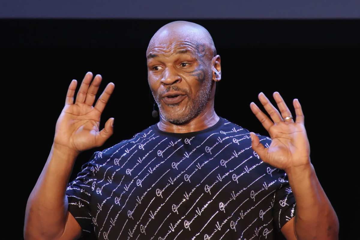 Mike Tyson performs his one man show 