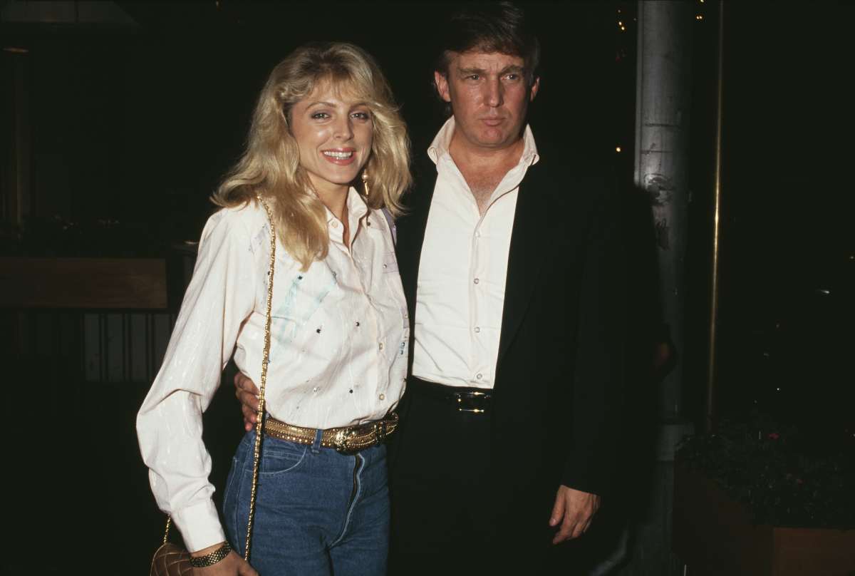 American businessman Donald Trump and American actress Marla Maples attend an event on circa 1992 in New York City. (Image Source): Getty Images | Photo by Vinnie Zuffante