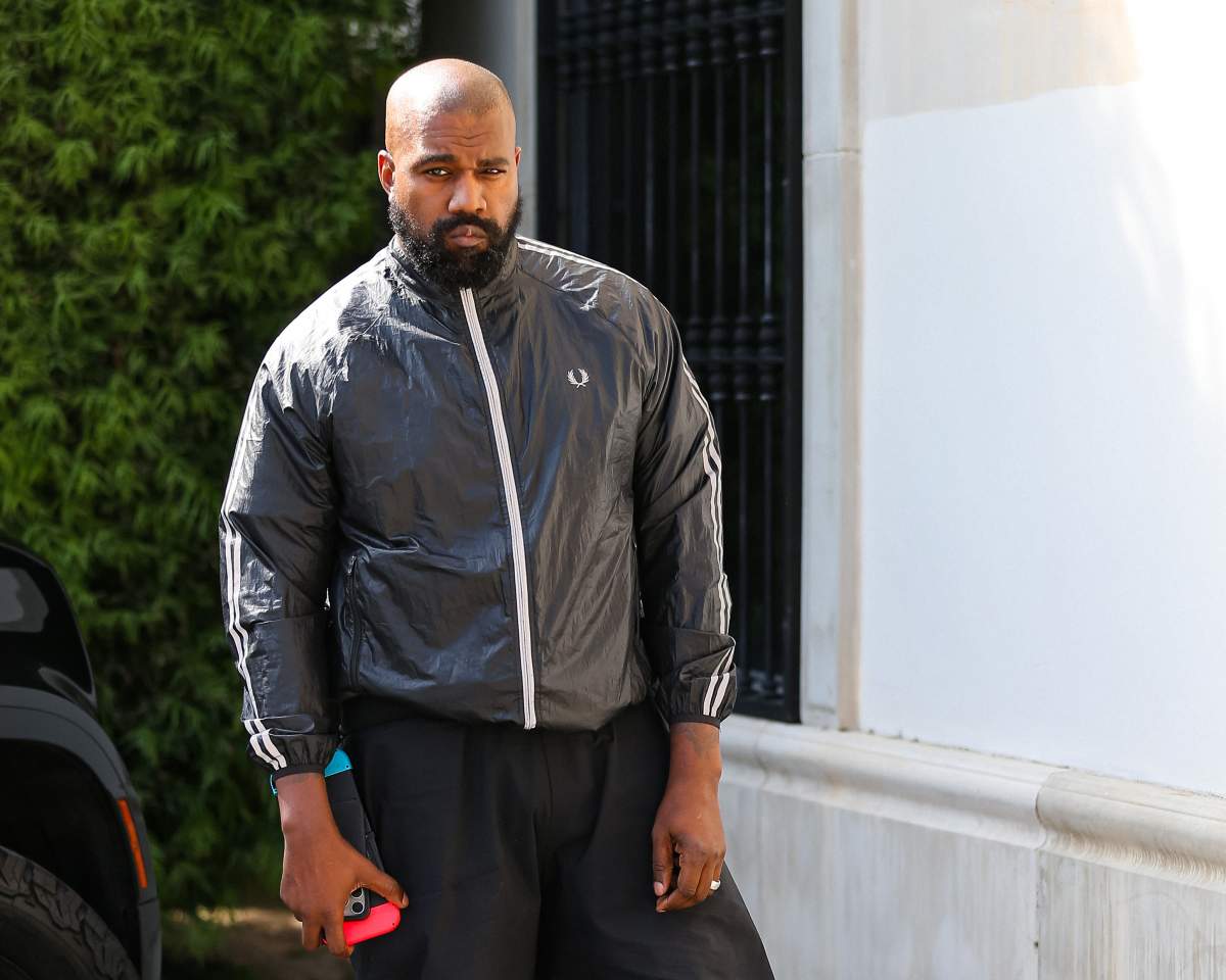 Kanye West on March 21, 2024, in Los Angeles. (Image Source: Getty Images | Photo by Bellocqimages)