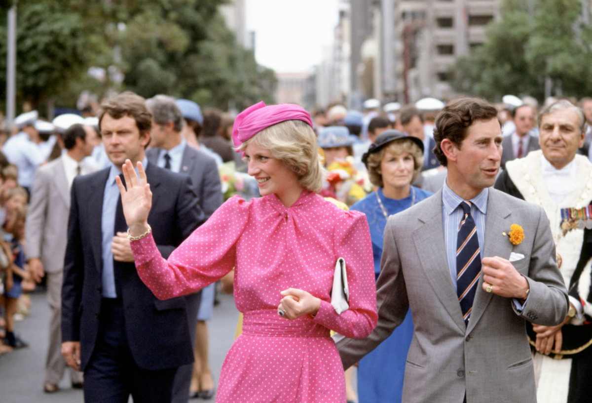 The Prince And Princess Of Wales During A Walkabout In Perth, Australia on 7th April 1983. (Image Source: Getty Images| Photo by Tim Graham Photo Library)