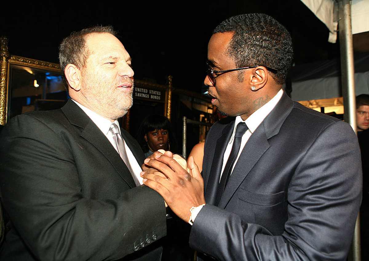 Harvey Weinstein and Music Mogul and Designer Sean 