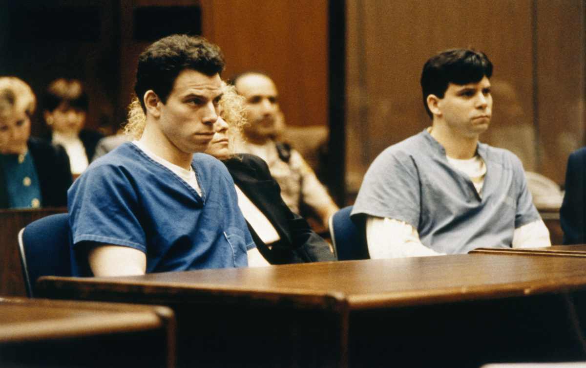 TRIAL OF BROTHERS LYLE & ERIK MENENDEZ, PARRICIDES. (Cover Image Source: Getty Images | Photo by Ted Soqui)