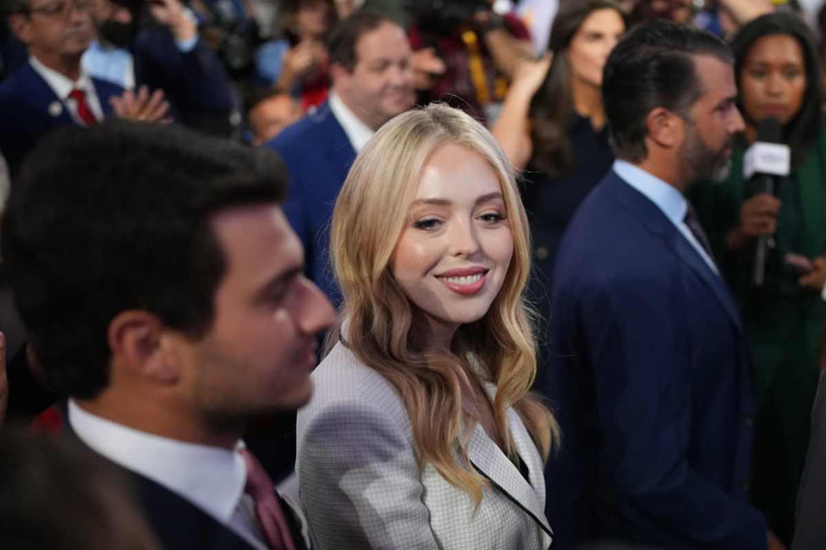 Tiffany Trump at the Fiserv Forum on July 15, 2024, in Milwaukee, Wisconsin. (Image Source: Getty Images | Photo By Andrew Harnik)