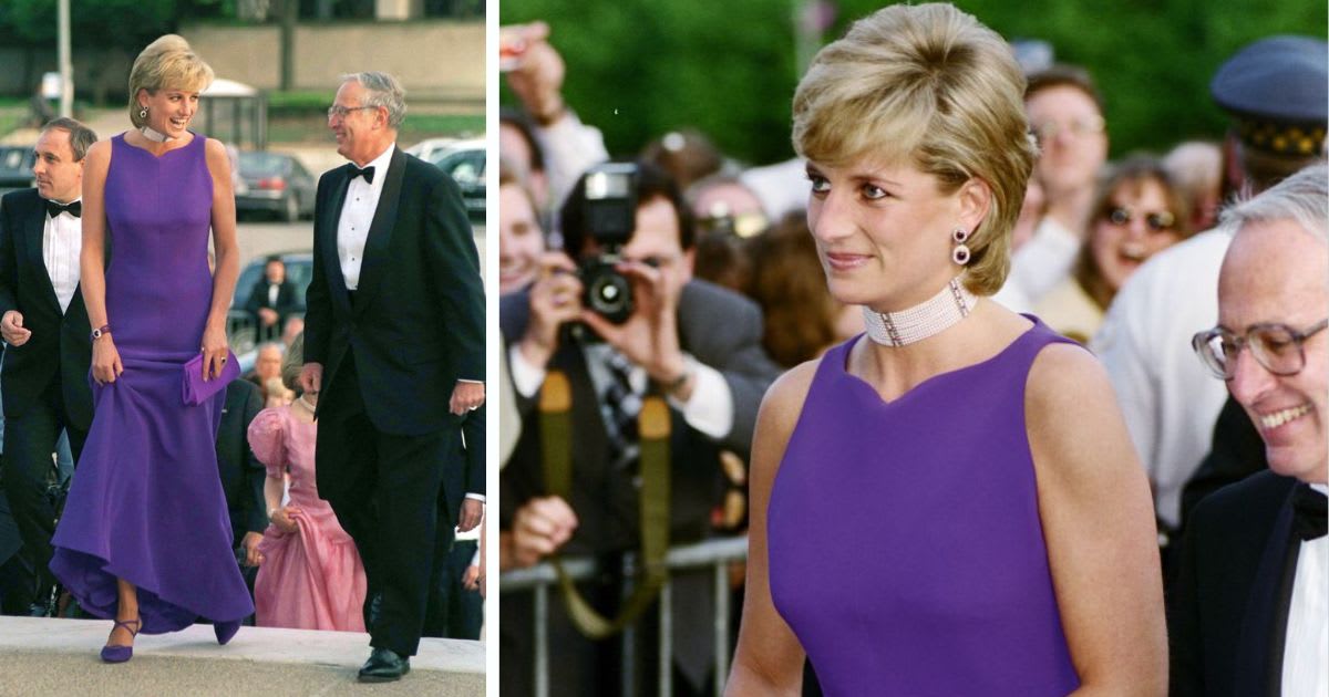 Princess Diana at the Gala Dinner in Chicago on 5 June 1996. (Image Source: Getty Images| (L) & (R) Photo by Tim Graham Photo Library)