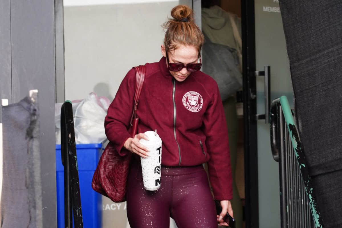 Jennifer Lopez is seen on December 5, 2023 in Los Angeles, California. (Photo by Hollywood To You / Getty Images)