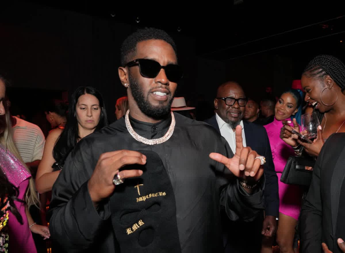 Sean Combs at the BET Lifetime Achievement after-party on June 26, 2022. (Image Source: Getty Images | Photo By Kevin Mazur)