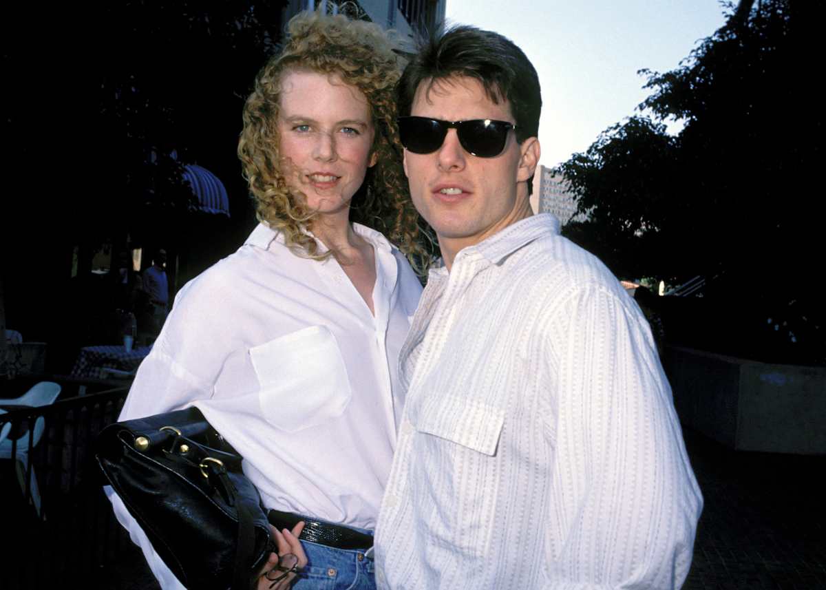 Tom Cruise and Nicole Kidman Sighting in Los Angeles in 1990. (Image Source: Getty Images | Photo by Terry McGinnis) 