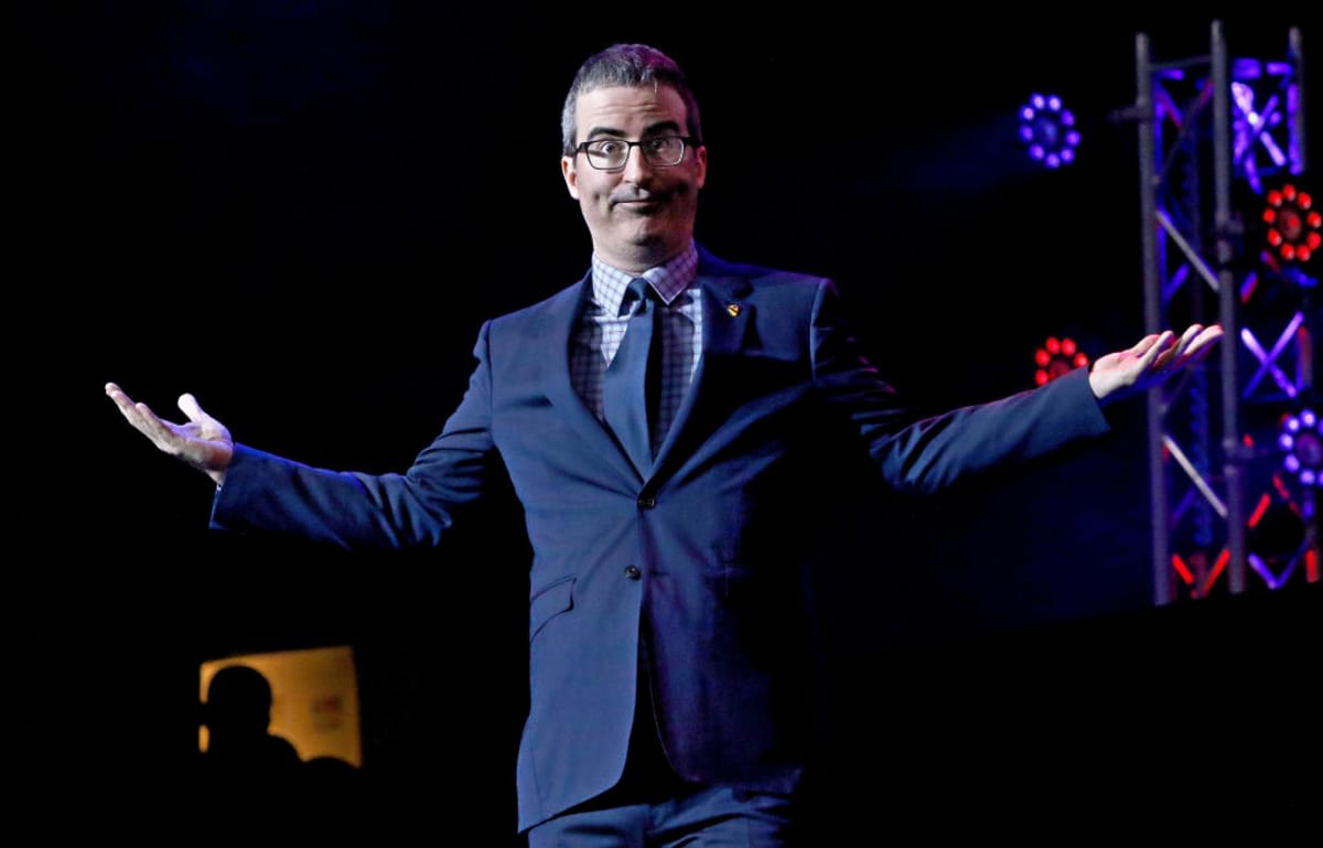  Comedian John Oliver attends the 11th Annual Stand Up for Heroes at The Theater at Madison Square Garden on November 7, 2017 in New York City (Cover Image Source: Getty Images | Photo By Jim Spellman)