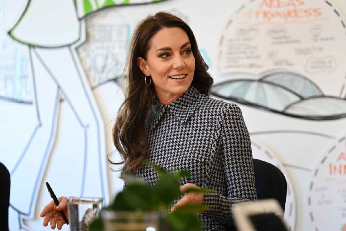 Catherine, Princess of Wales visits Harvard University on December 2, 2022 in Cambridge, Massachusetts. (Image Source: Photo by Samir Hussein - Pool / Getty Images)