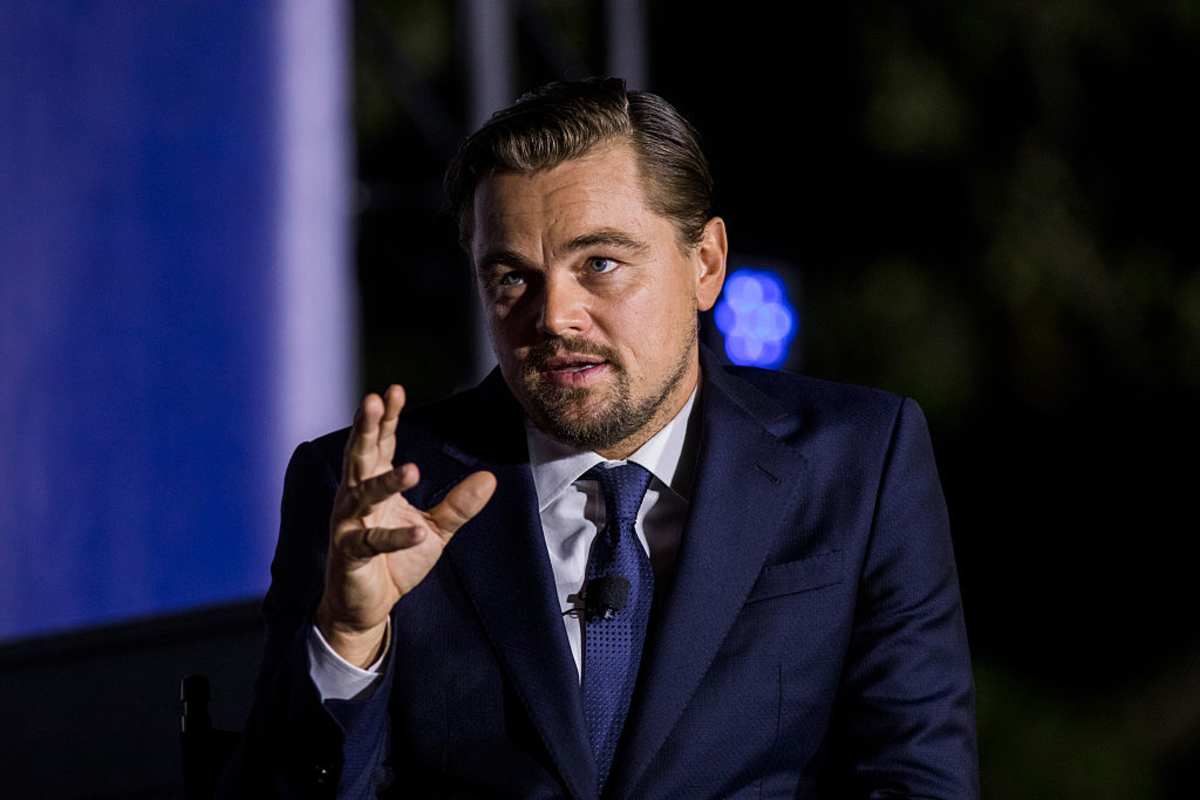 Leonardo DiCaprio participates in a conversation during the 'South By South Lawn', SXSL festival on October 3, 2016 in Washington, DC. (Image Source: Getty Images | Photo by Brooks Kraft)