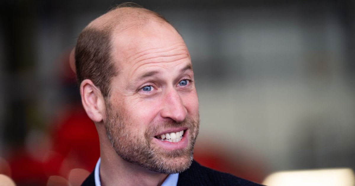 Prince William at RAF Northolt on October 1, 2024, in England. (Image Source: Getty Images | Photo By Aaron Chown)