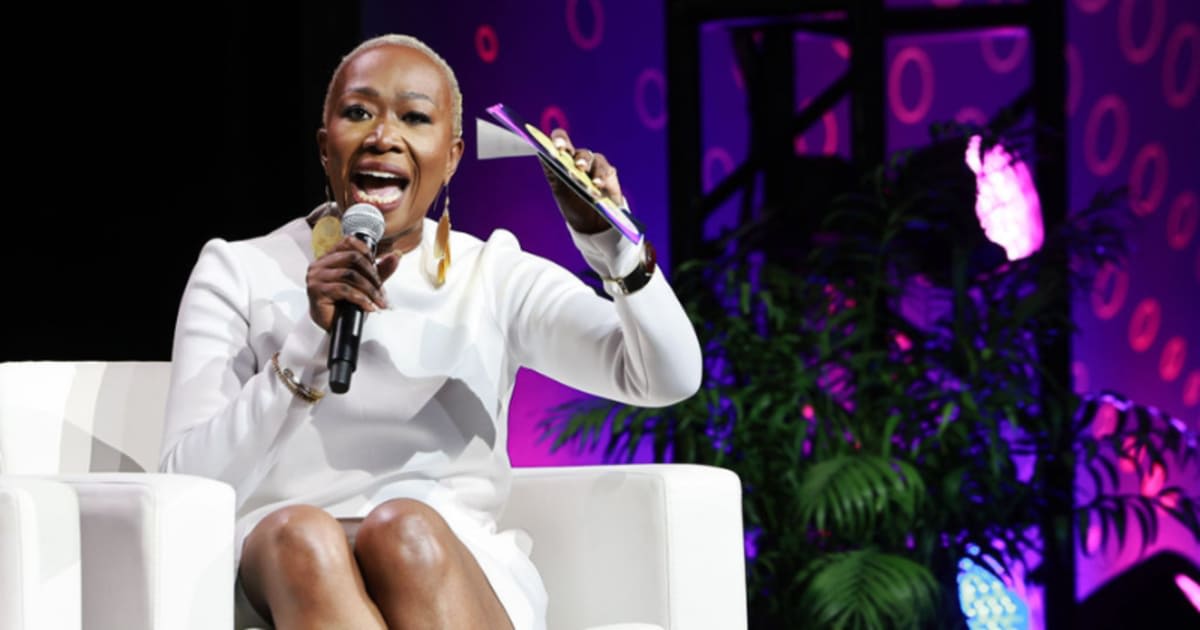 Joy Reid speaks during the 2024 ESSENCE Festival Of Culture on July 07, 2024 in New Orleans, Louisiana.  (Image Source: Getty Images | Photo By Arturo Holmes)