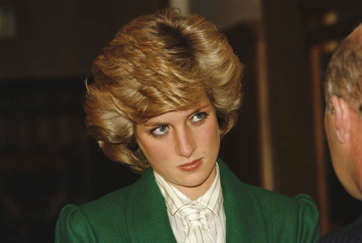 Princess Diana at the St Joseph's Hospice in Hackney, London, 11th October 1985. (Image Source: Getty Images| Photo by Tim Graham Photo Library)