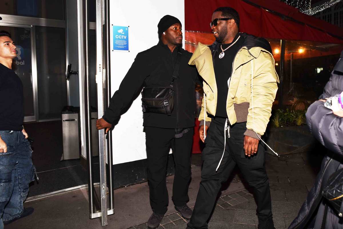 P Diddy arrives at Global Radio on November 8, 2023, in London, United Kingdom. (Image Source: Getty Images | Photo by MEGA)