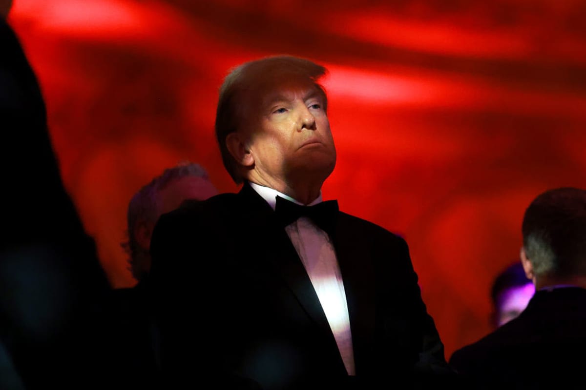 Donald Trump attends the America First Policy Institute Gala held at Mar-a-Lago on November 14, 2024 in Palm Beach, Florida. Trump has been announcing a number of nominees to fill out his upcoming administration. (Image Source: Photo by Joe Raedle/Getty Images)