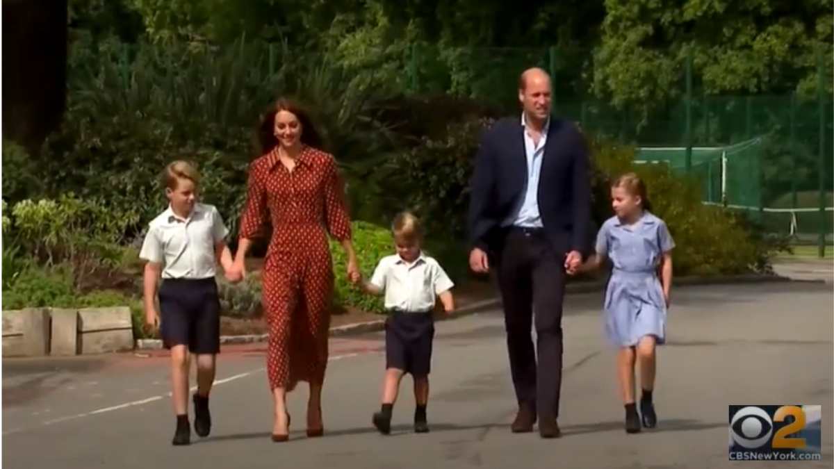 Heartwarming Screenshot of the Prince and Princess of Wales with Their Children (Cover Image Source: YouTube | @CBSNewYork).