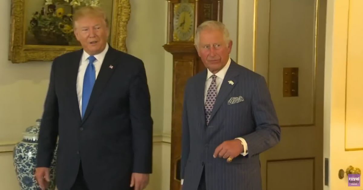 King Charles' Hilarious Reaction To A Trump Joke Reveals What He Really 