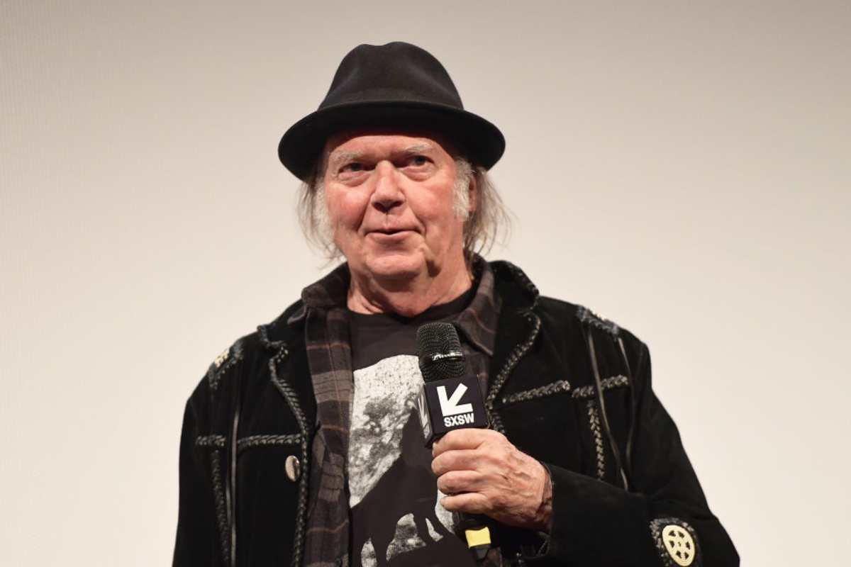 Neil Young at the 