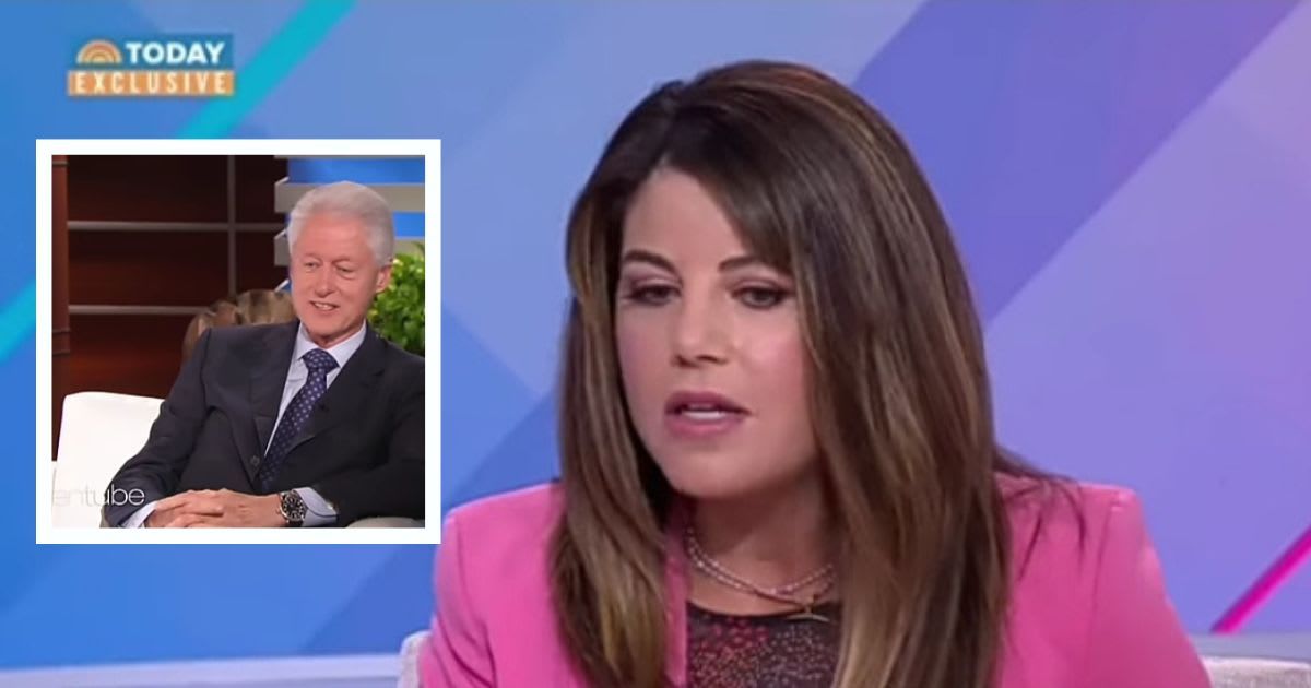 Monica Lewinsky Confessed To Touching Bill Clinton Inapproriately In 