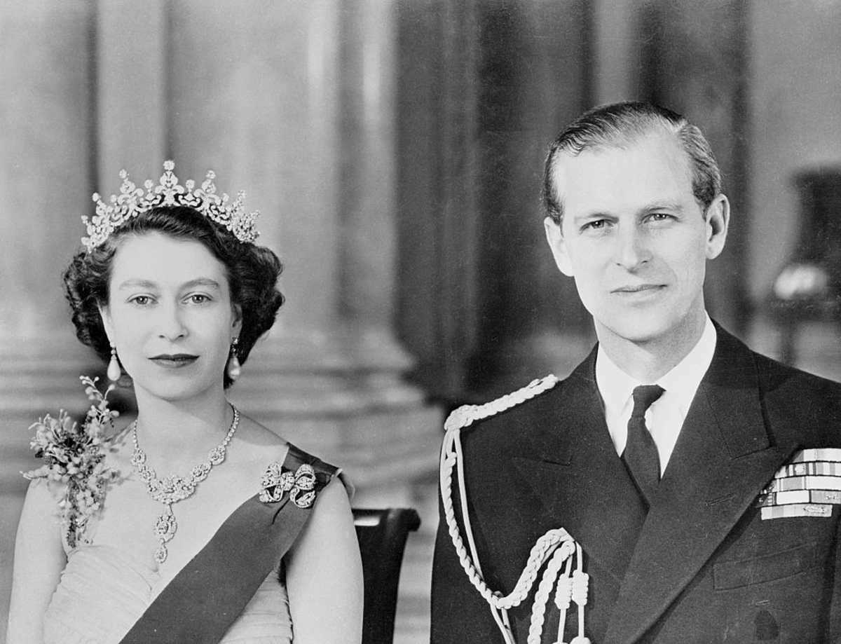 Queen Elizabeth II & Prince Philip 1954. (Image Source: Getty Images| Photo by Bettmann) 