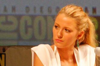 Blake Lively at the Green Lantern Panel.