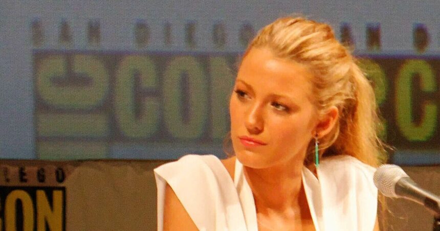 Blake Lively at the Green Lantern Panel.