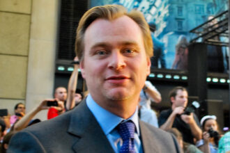 Christopher Nolan at the premiere event for Inception