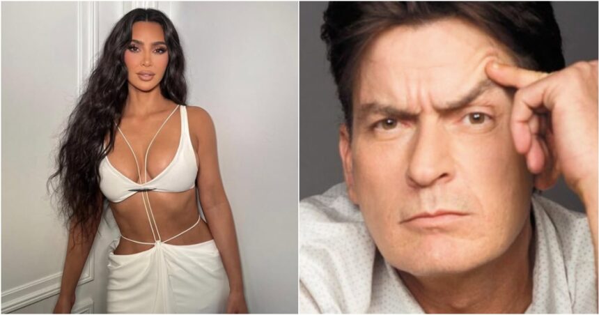 Kim Kardashian, Charlie Sheen