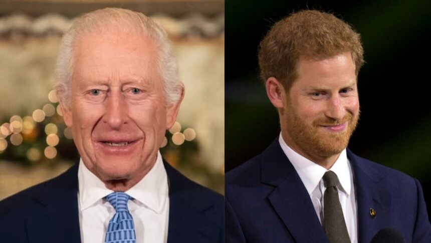 King Charles and Prince Harry