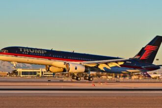 Trump's Gold Plated Boeing 757 Cover Image