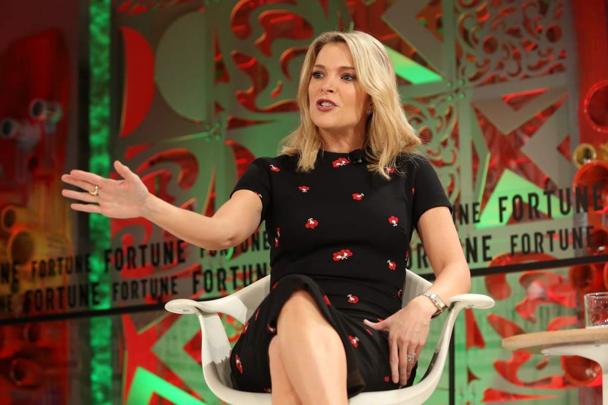 Megyn Kelly at the Fortune Most Powerful Women Summit 2018 on October 2, 2018, in Laguna Niguel, California. (Image Source: Getty Images| Photo by Phillip Faraone) 