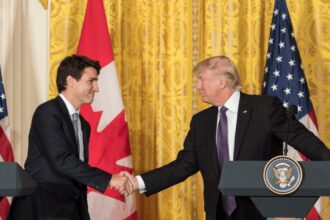 Donald Trump & Justin Trudeau