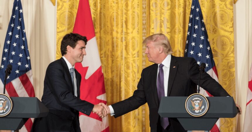 Donald Trump & Justin Trudeau