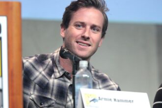 Armie Hammer at an event