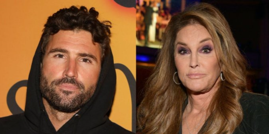 Brody Jenner and Caitlyn Jenner (left to right).