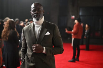 Djimon Hounsou at the red carpet for Rebel Moon