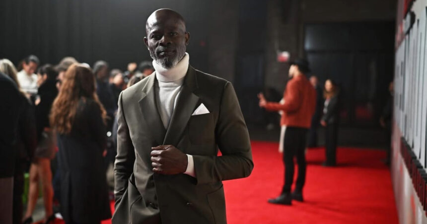 Djimon Hounsou at the red carpet for Rebel Moon